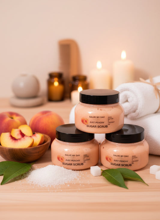 Just Peachy Sugar Scrub 8oz