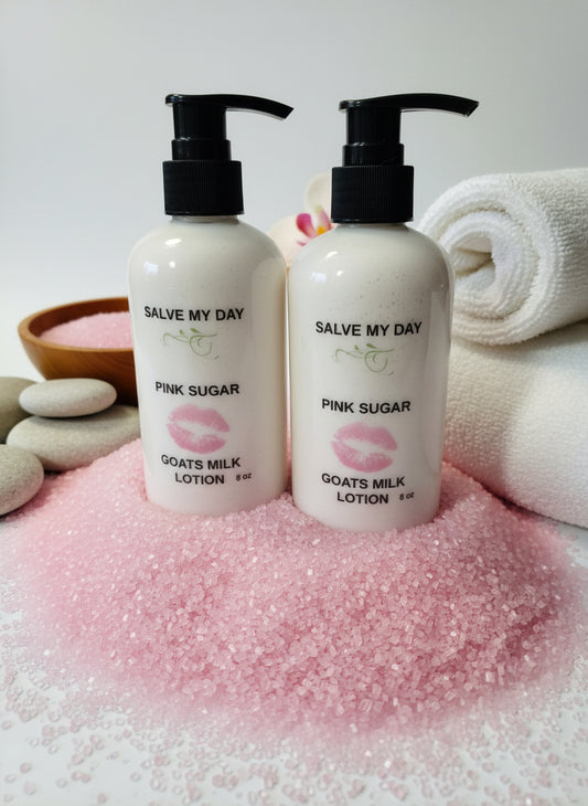 Pink Sugar Goats Milk Lotion 8oz