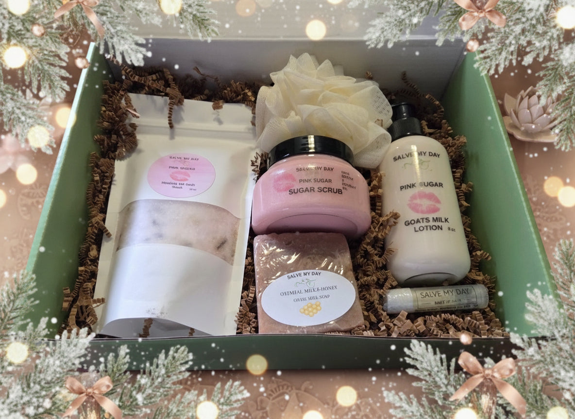 Pink Sugar Gift Basket