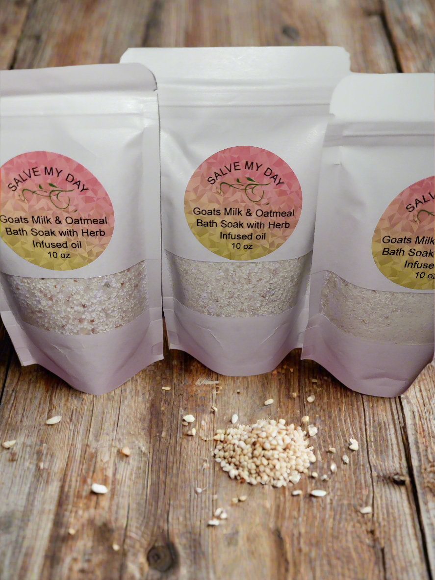 Goats milk & Oatmeal Bath Soak 10 oz