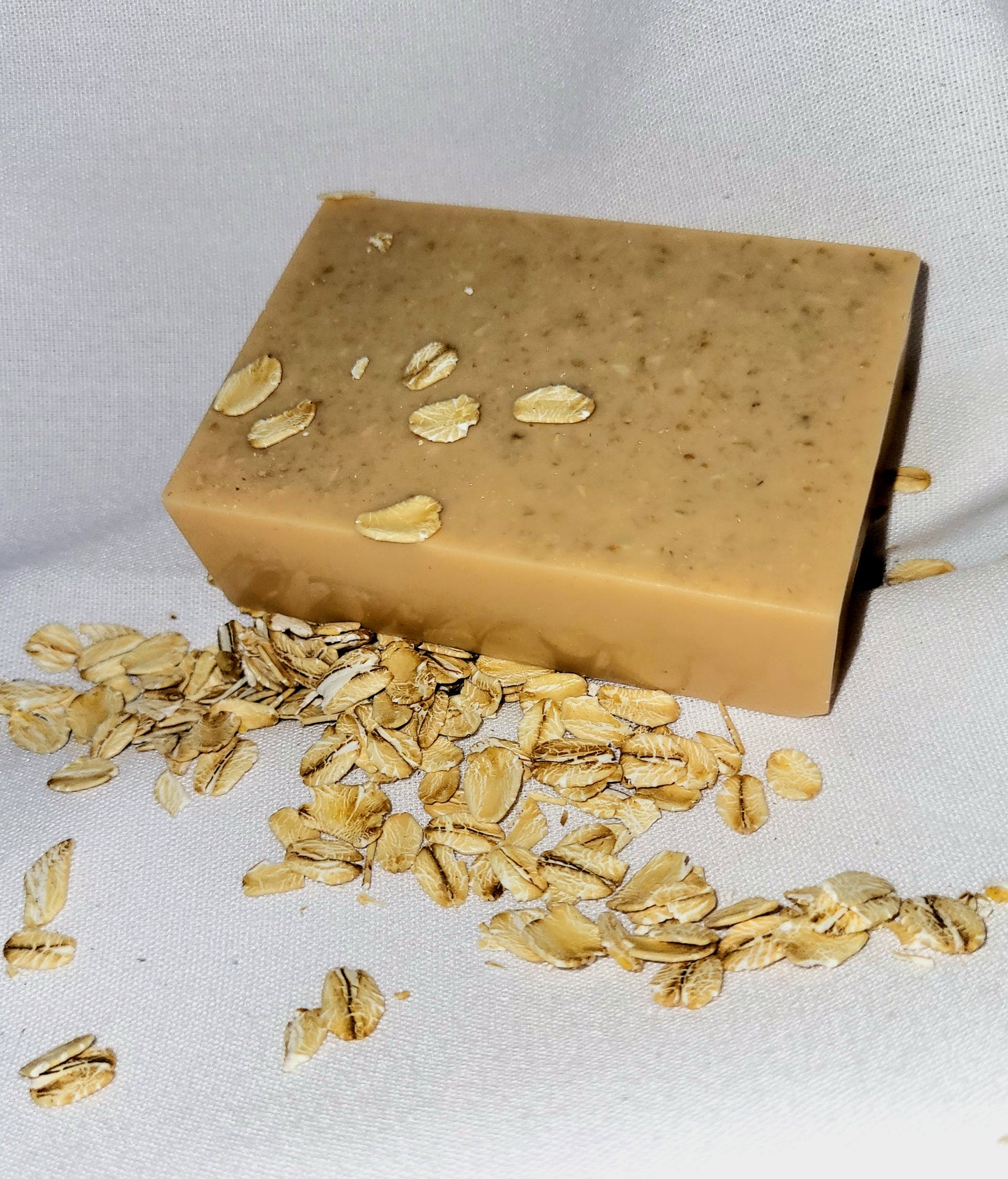 Oatmeal honey goats milk soap